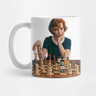 The Queens Gambit - Beth Harmon on Chess Mug